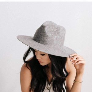 Gigi Pip Scottie Stiff Wide Brim Hat